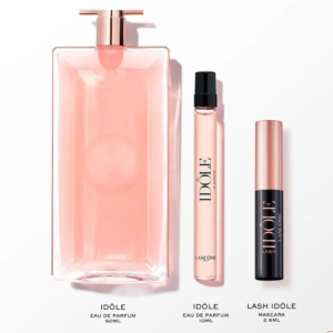مجموعة لانكوم ايدول (نسائية) عطر 50 مل + عطر 10 مل + ماسكارا 2.5 مل